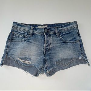 Free People Denim Shorts Size 25